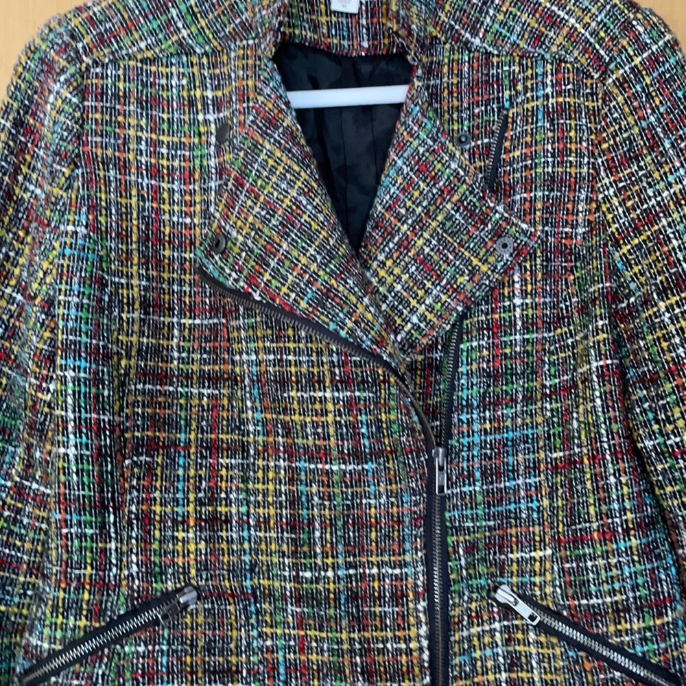 Coldwater Creek shaped ladies multi color dress jacket - Picture 7 of 11